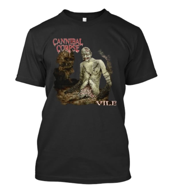 Cannibal Corpse Stab Hack Slash Kill Vile Album T-Shirt