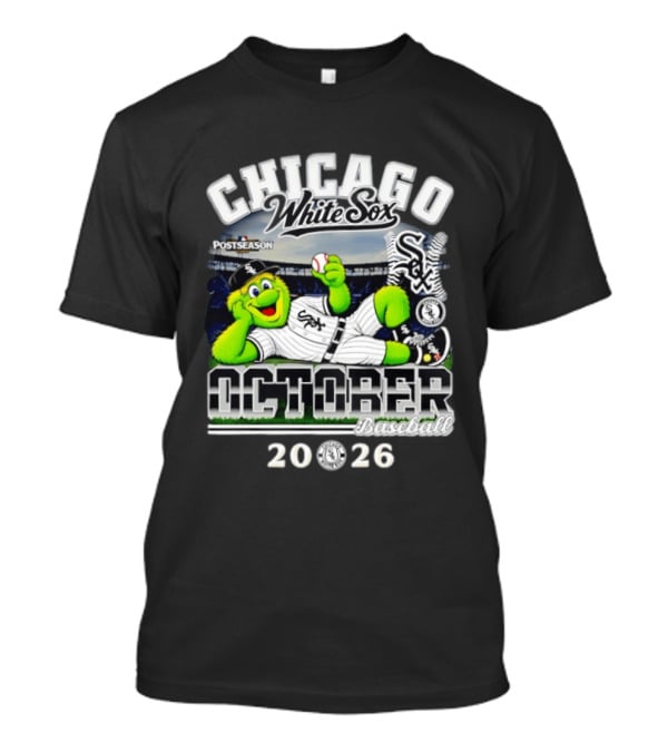Chicago White Sox Southpaw Mascot 2026 MLB Postseason October Baseball T-Shirt