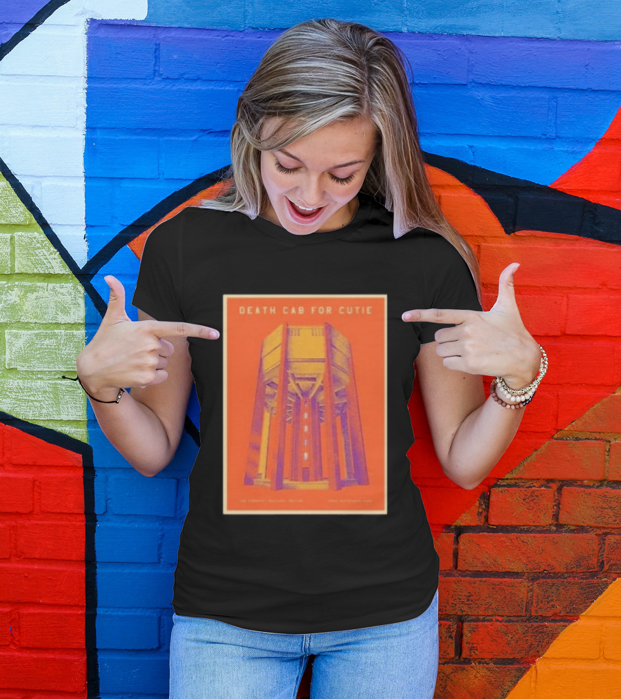 Death Cab For Cutie September 23 2026 Bristol I Built You A Tower Tour Prospect Building UK Event T-Shirt