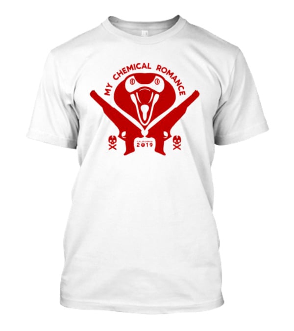 My Chemical Romance Cobrahead 2011 Guns And Snake T-Shirt