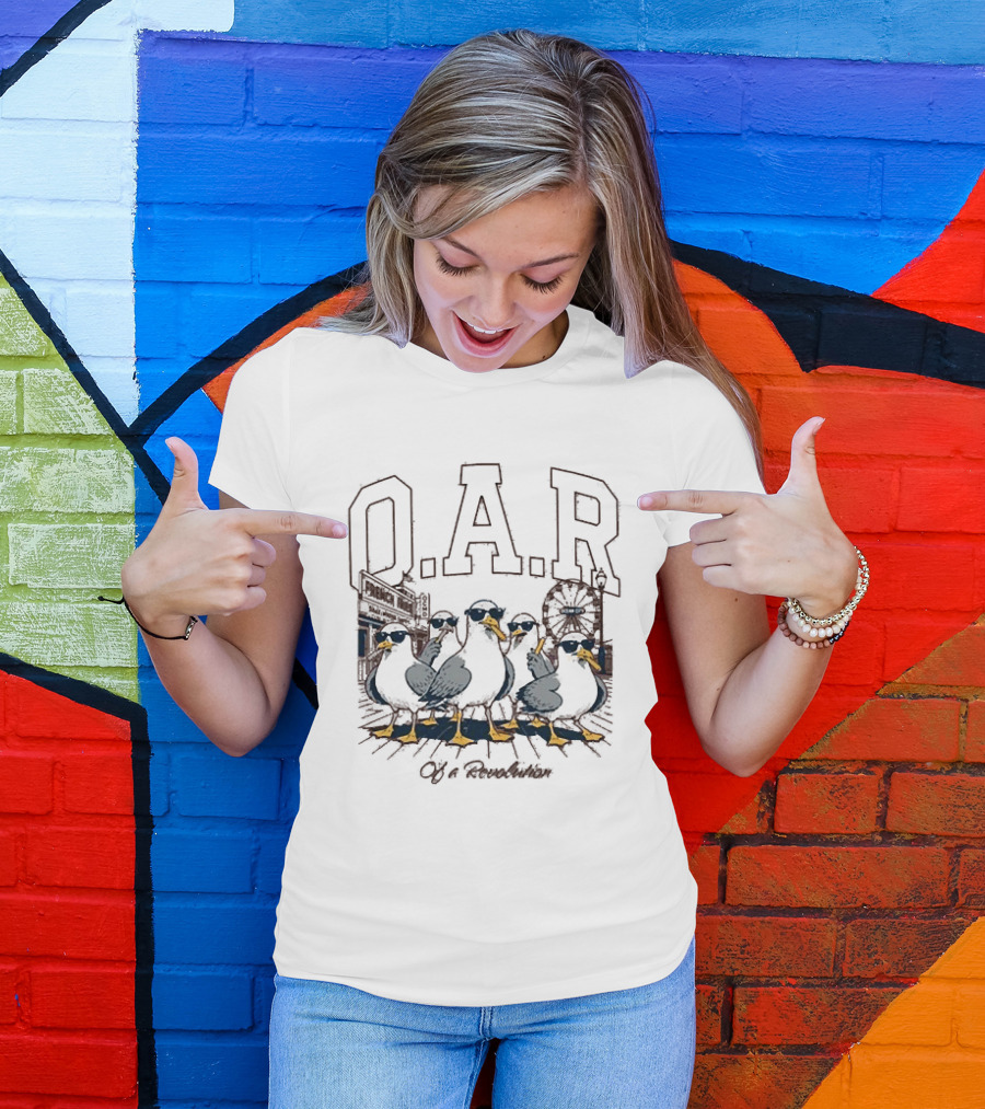 O.A.R. Of A Revolution Risky Business Seagull Ducks T-Shirt