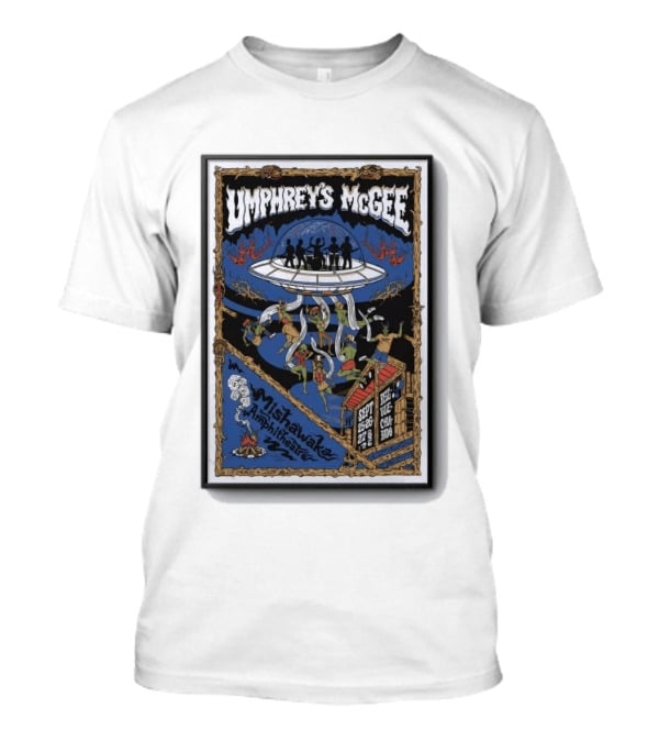 Umphrey's McGee Mishawaka Amphitheatre Tour 2026 SEPT 26 27 28 2026 T-Shirt