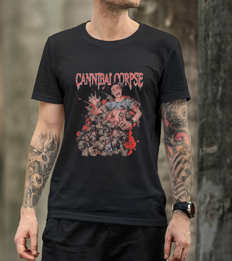 Cannibal Corpse Devoured By Vermin Horror Scene T-Shirt