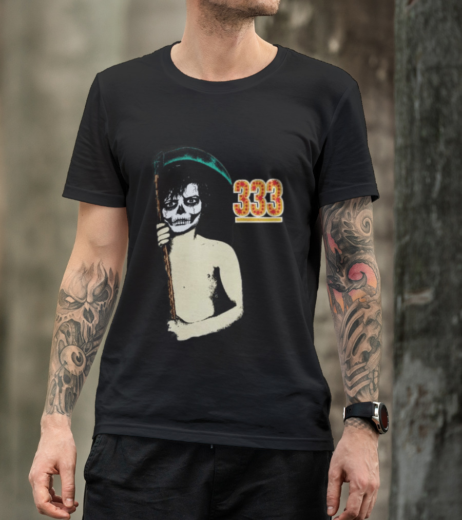 Half Evil Store 333 Skull Child T-Shirt