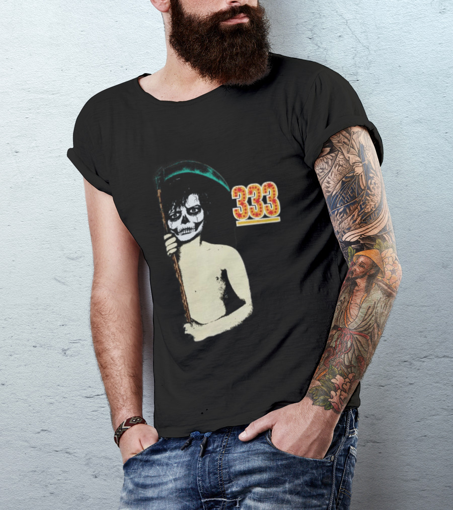 Half Evil Store 333 Skull Child T-Shirt