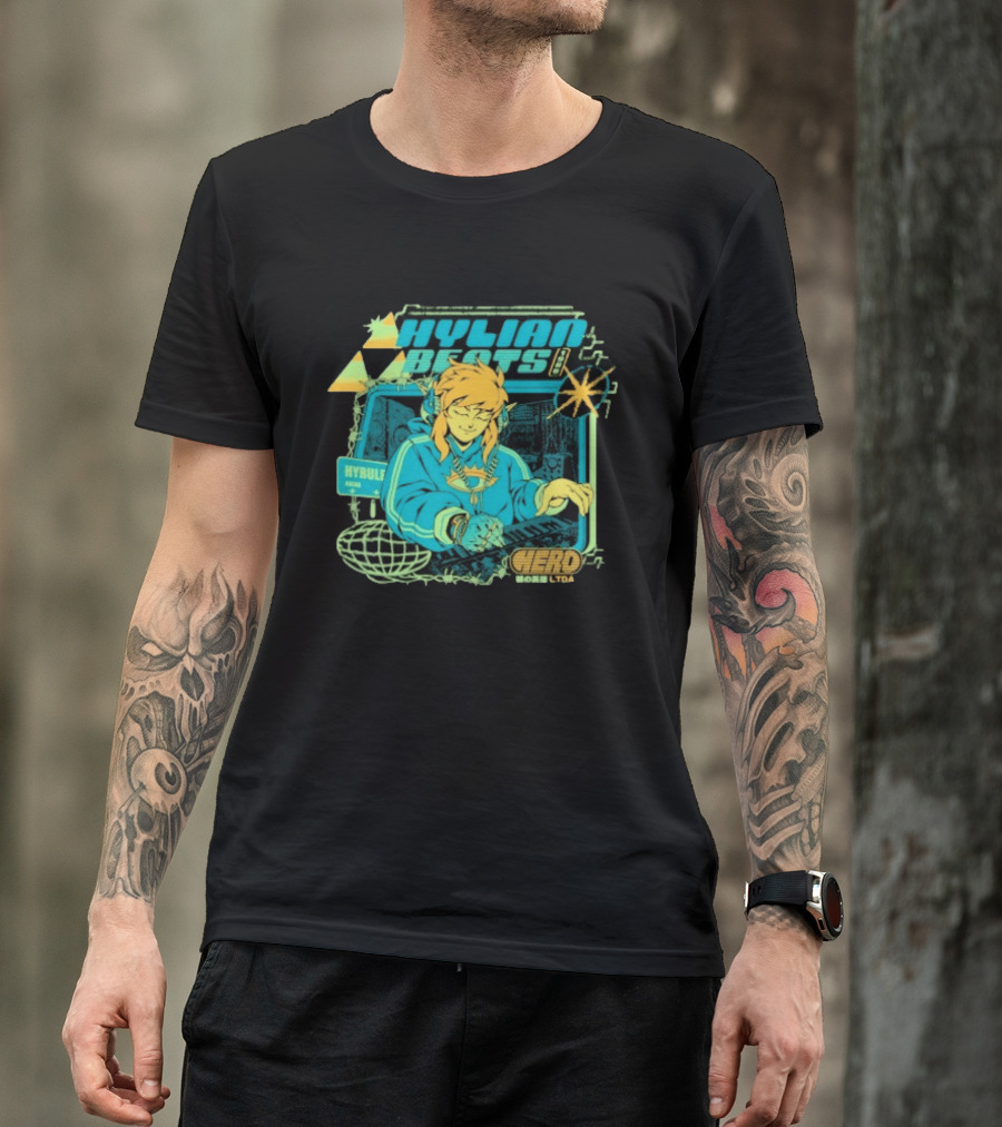 Heroic Hylian Beats Hyrule Arena Worldwide T-Shirt