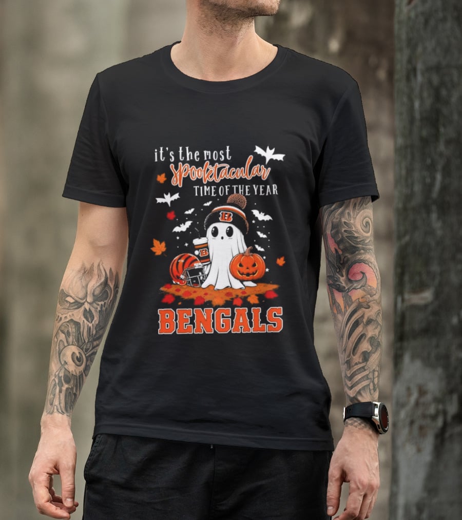 It's The Most Spooktacular Time Of The Year Bengals Halloween T-Shirt