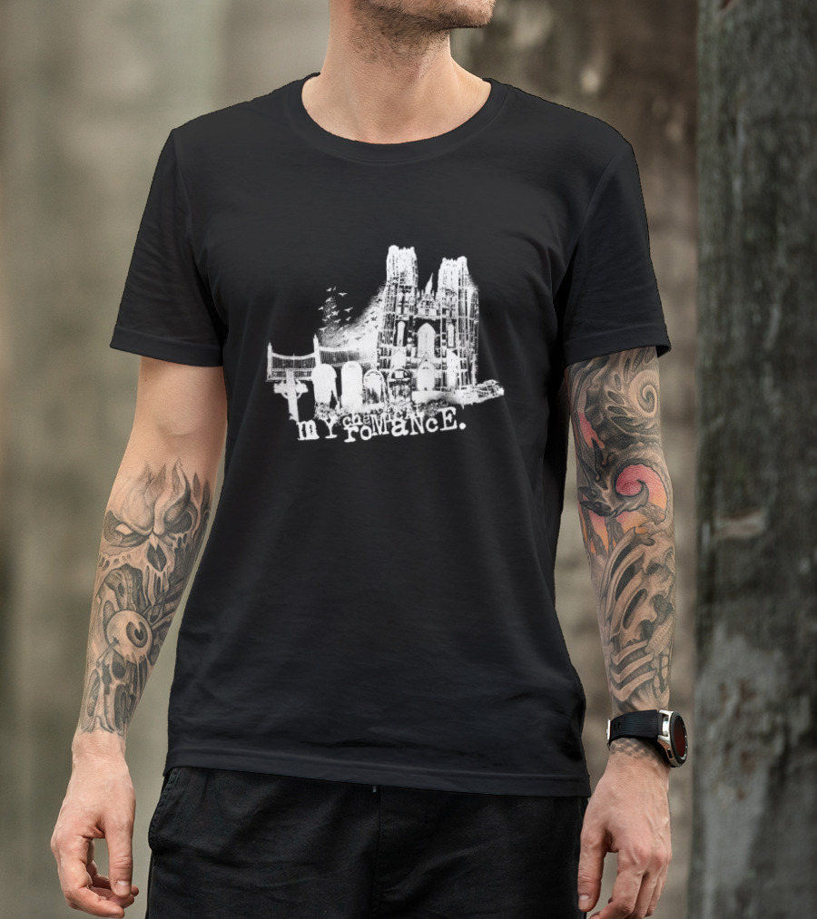 My Chemical Romance Halloween Spooky Graveyard Scene T-Shirt