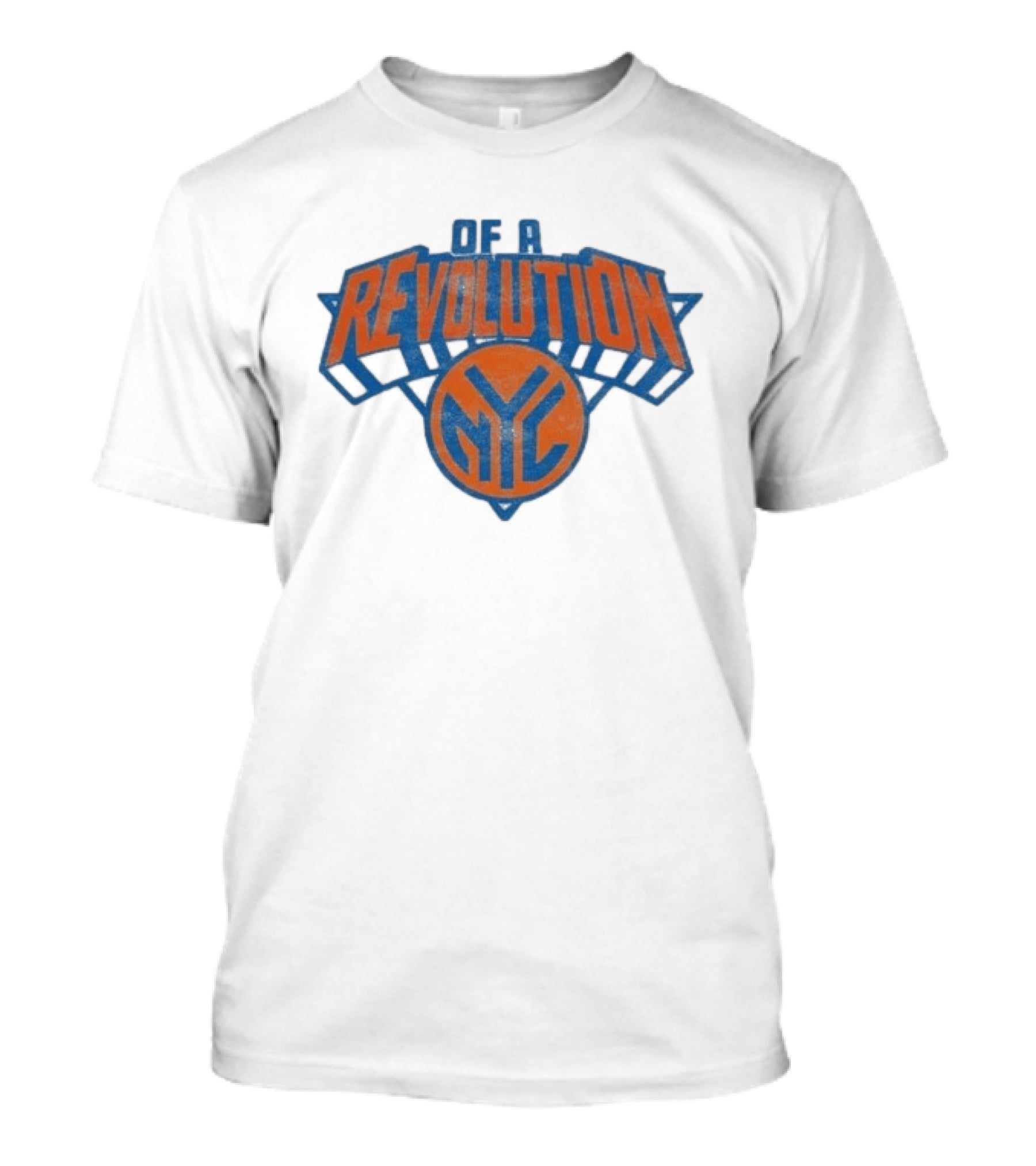 Revolution NYC New York Knicks Basketball Oar T-Shirt