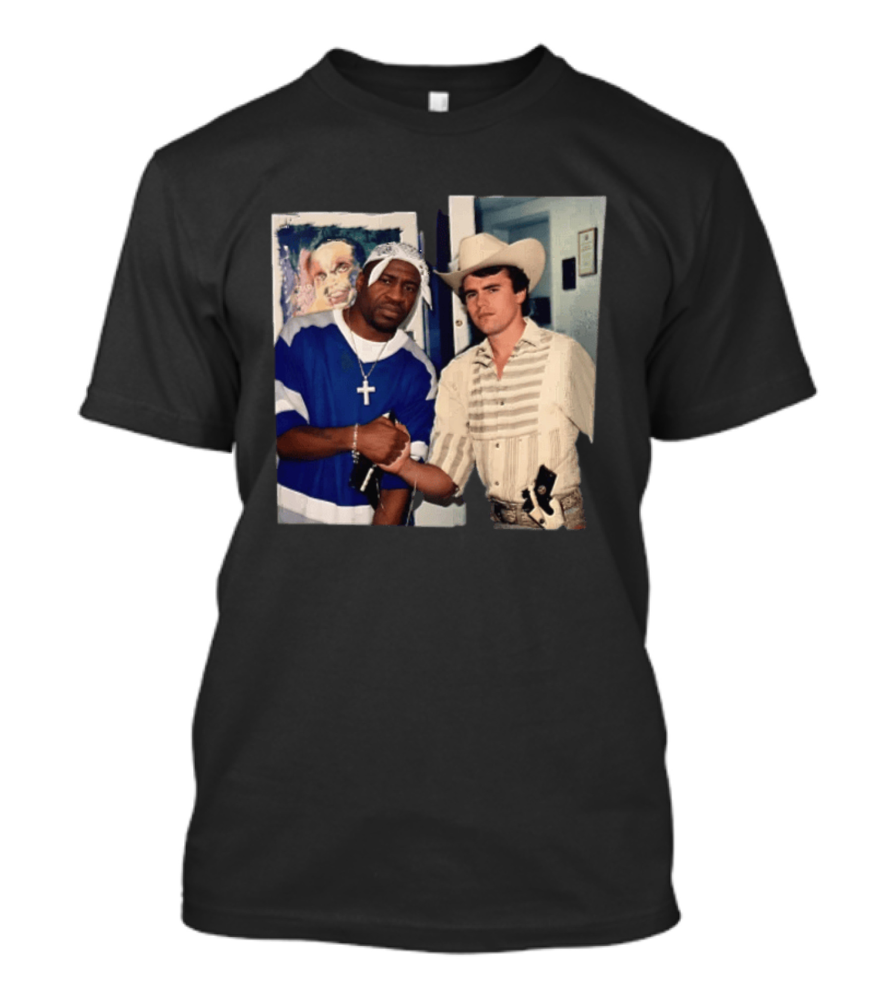 Charlino X 2Floyd Chalino 2Pac Collaboration T-Shirt