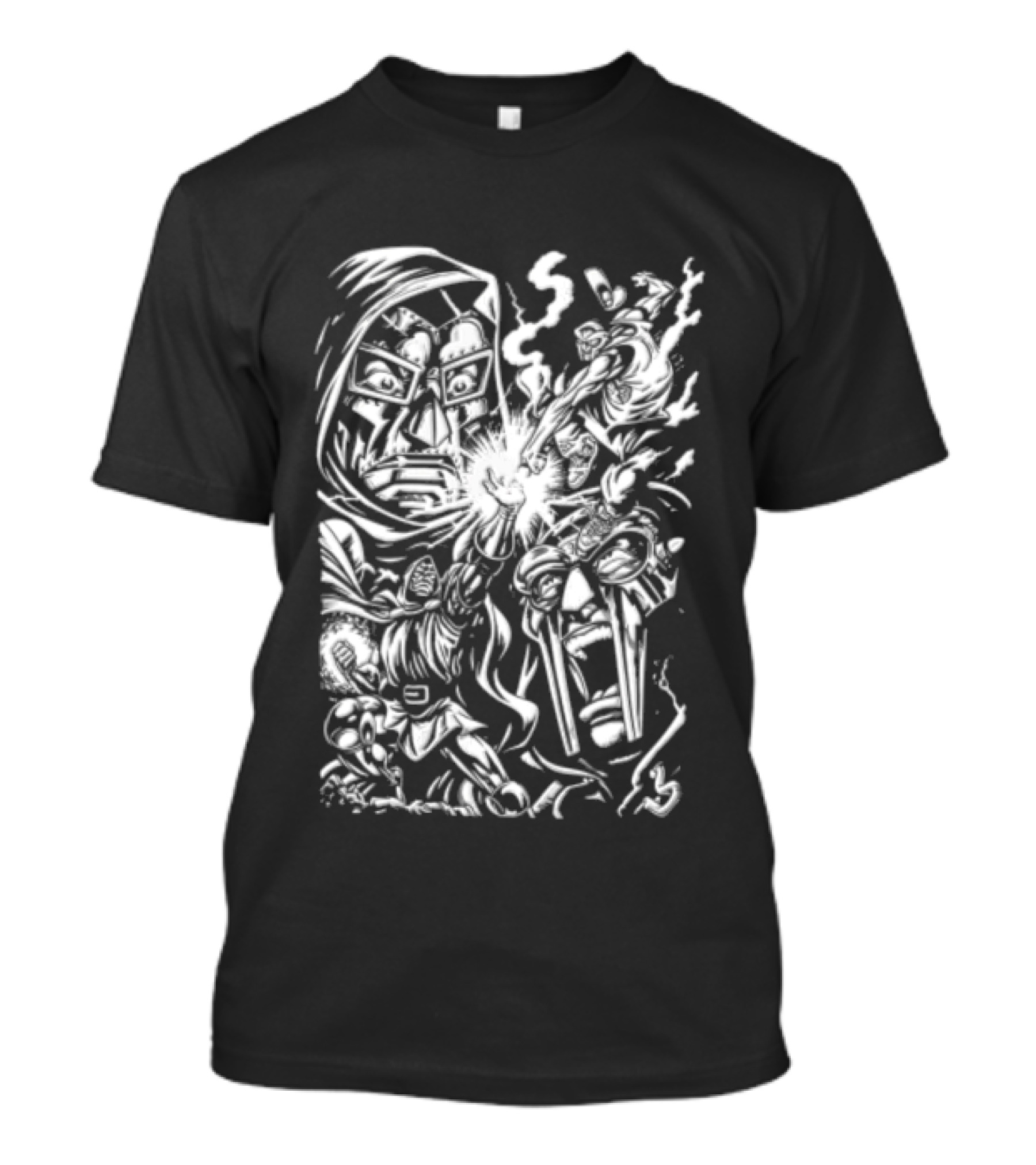 Doom Vs Doom Explosive Showdown Villain Battle T-Shirt