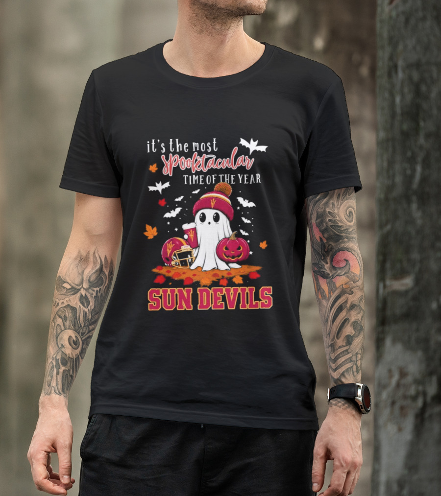 It’s The Most Spooktacular Time Of The Year X Arizona State Sun Devils Halloween T-Shirt
