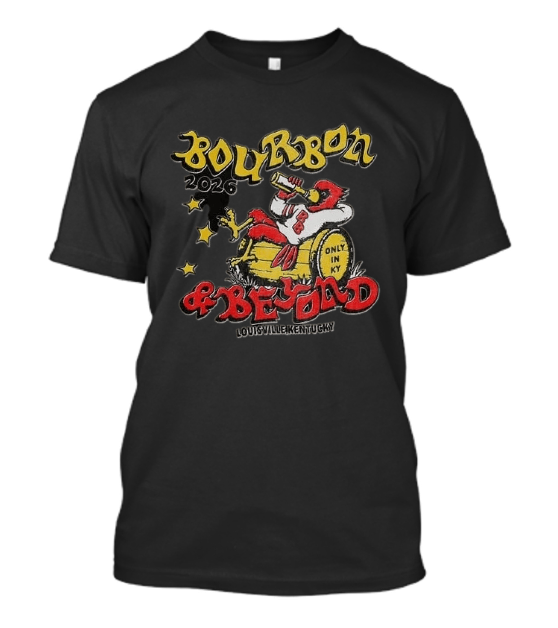 Bourbon And Beyond 2026 Louisville Kentucky Only In KY Stars Chuggin Louie T-Shirt