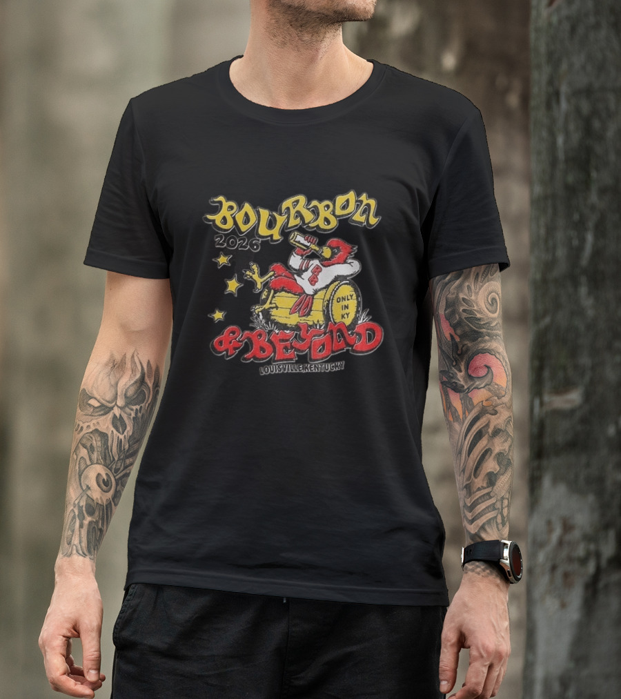 Bourbon And Beyond 2026 Louisville Kentucky Only In KY Stars Chuggin Louie T-Shirt