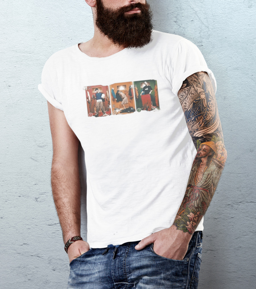 Blink 182 Take Off Your Pants And Jacket Changing Room Photo Sequence T-Shirt