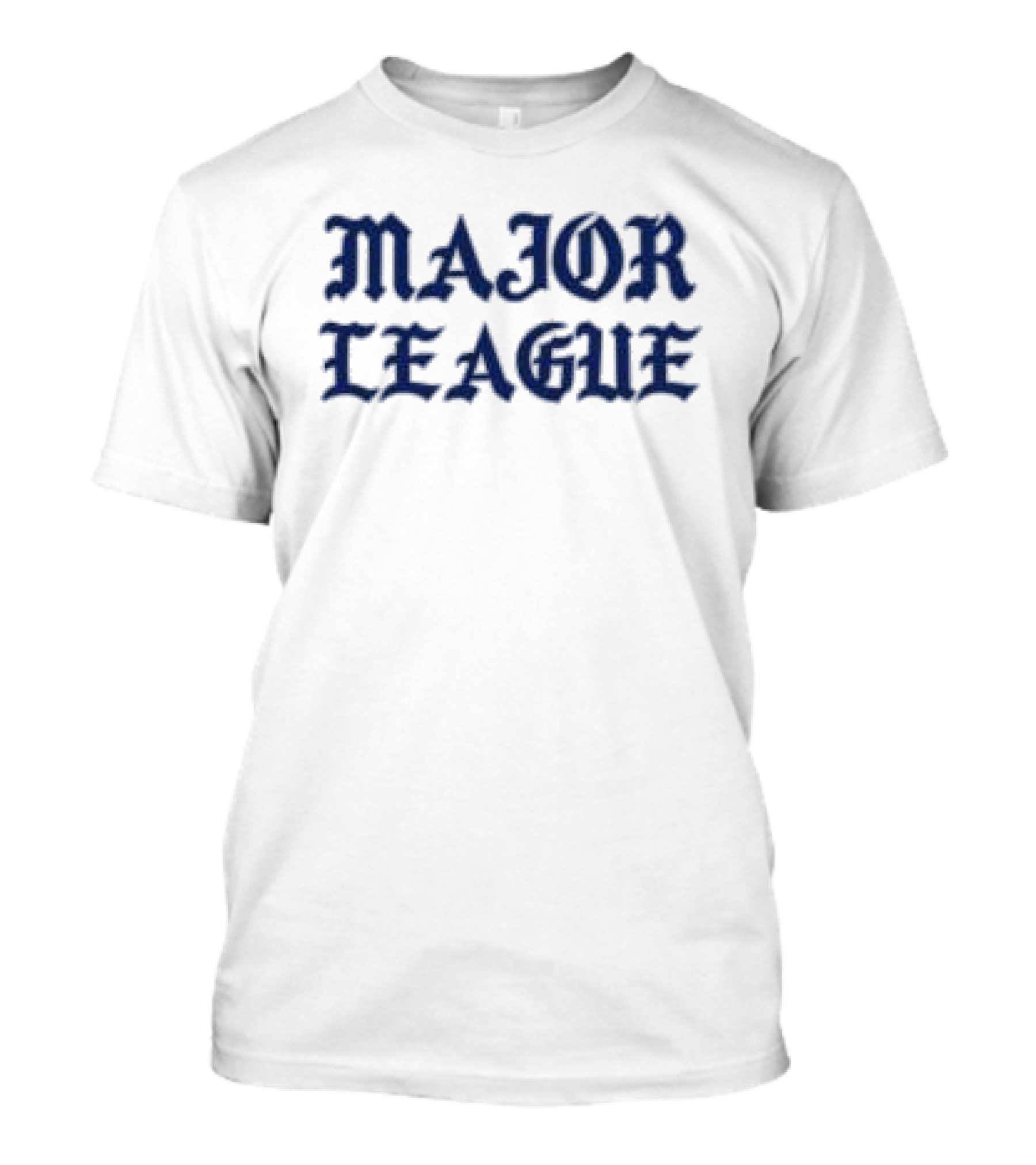Born X Raised MLB Major League White T-Shirt