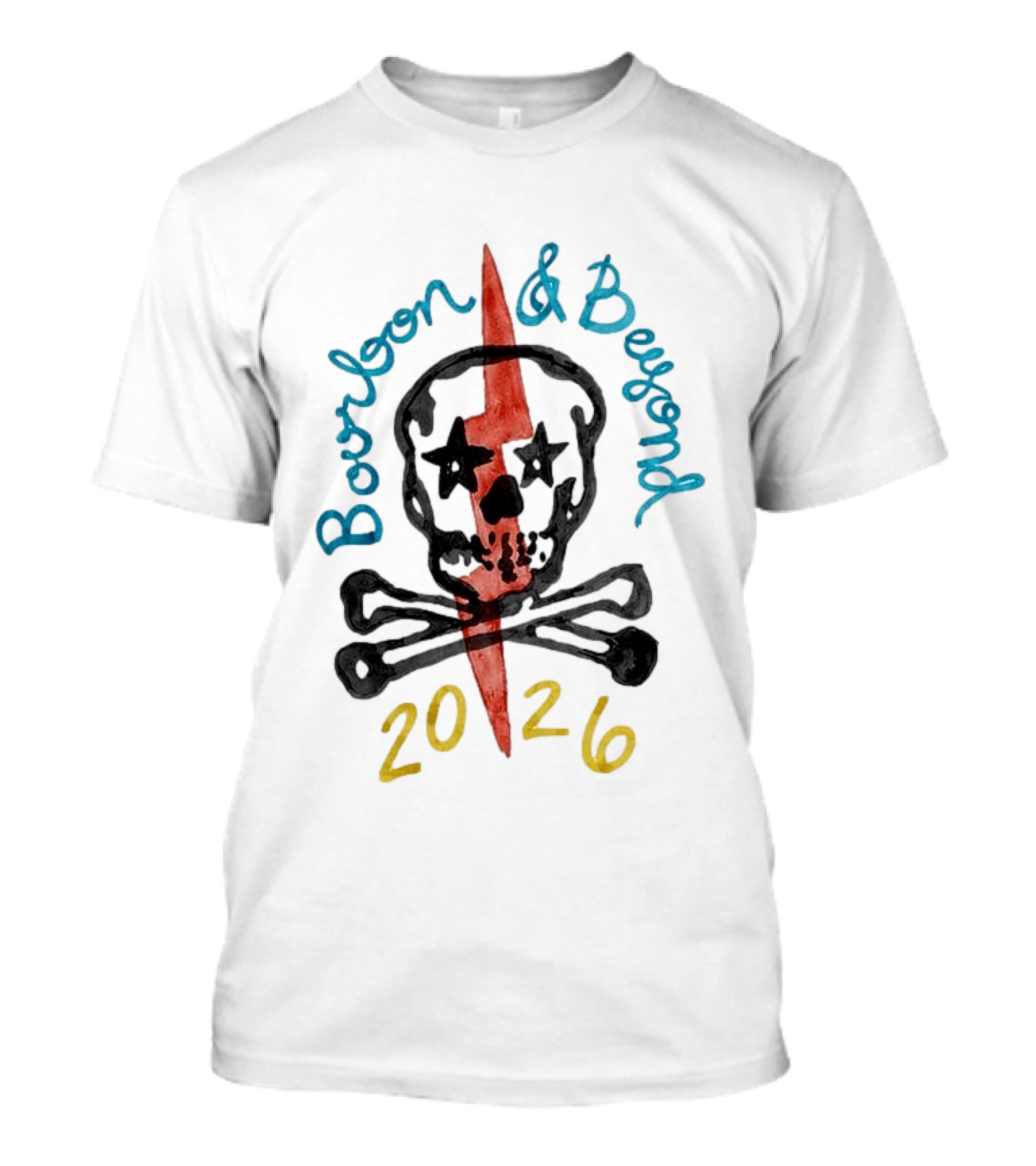 Bourbon & Beyond Festival 2026 Stardust Skull Line Up Kentucky Expo Louisville September 24 27 T-Shirt