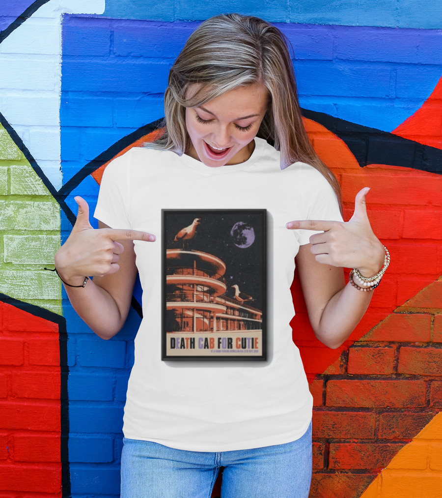 Death Cab For Cutie De La Warr Pavilion Bexhill UK September 2026 T-Shirt