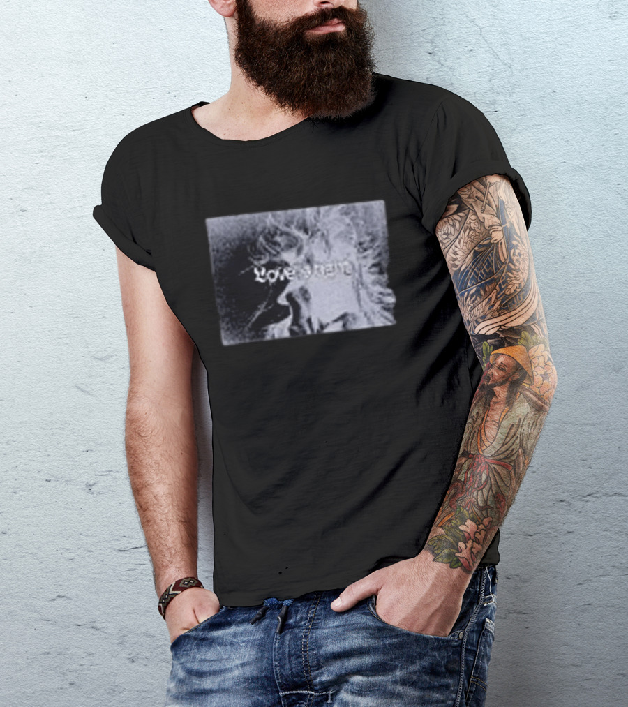 Shapel Lacey Love Is Hard Faded T-Shirt