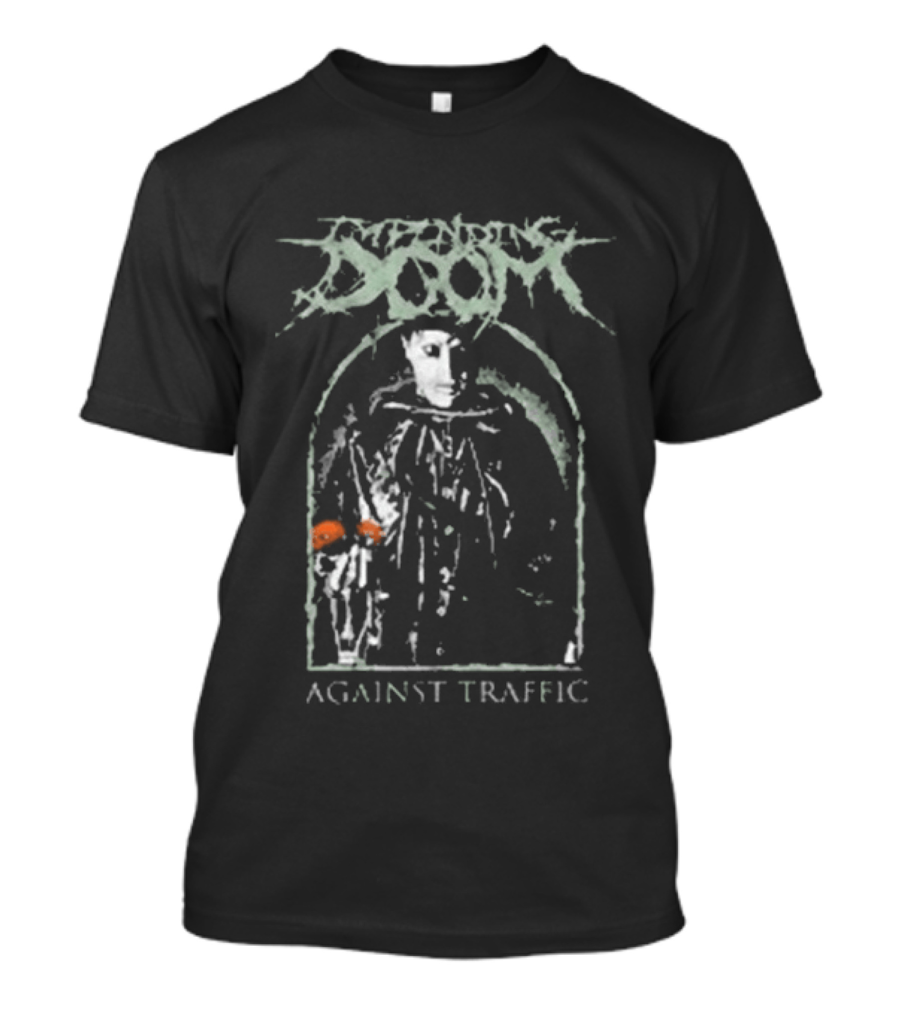 Impending Doom Against Traffic Skeleton T-Shirt