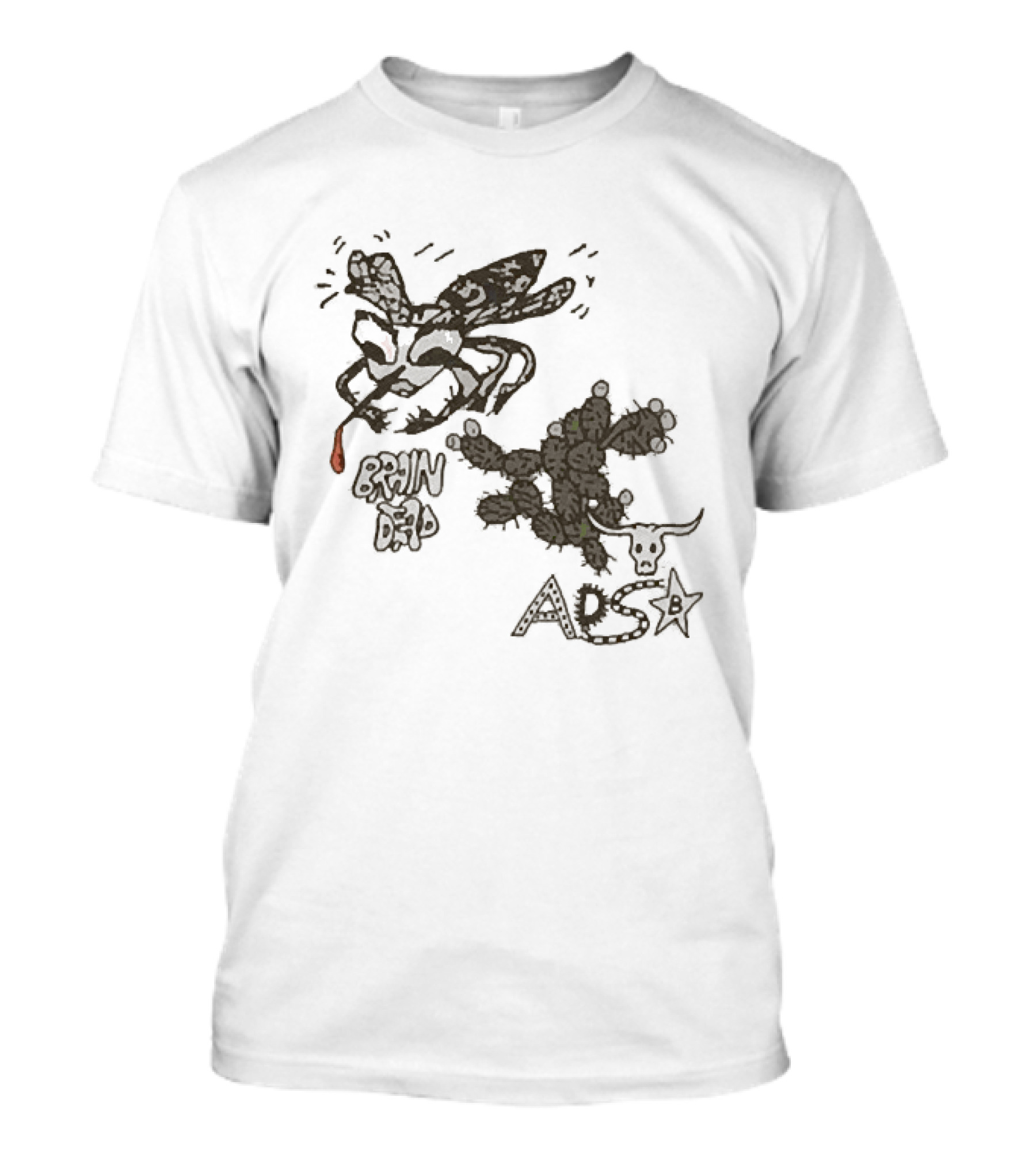 Brain Dead Andersson Bell Mosquito ABS Collaboration T-Shirt