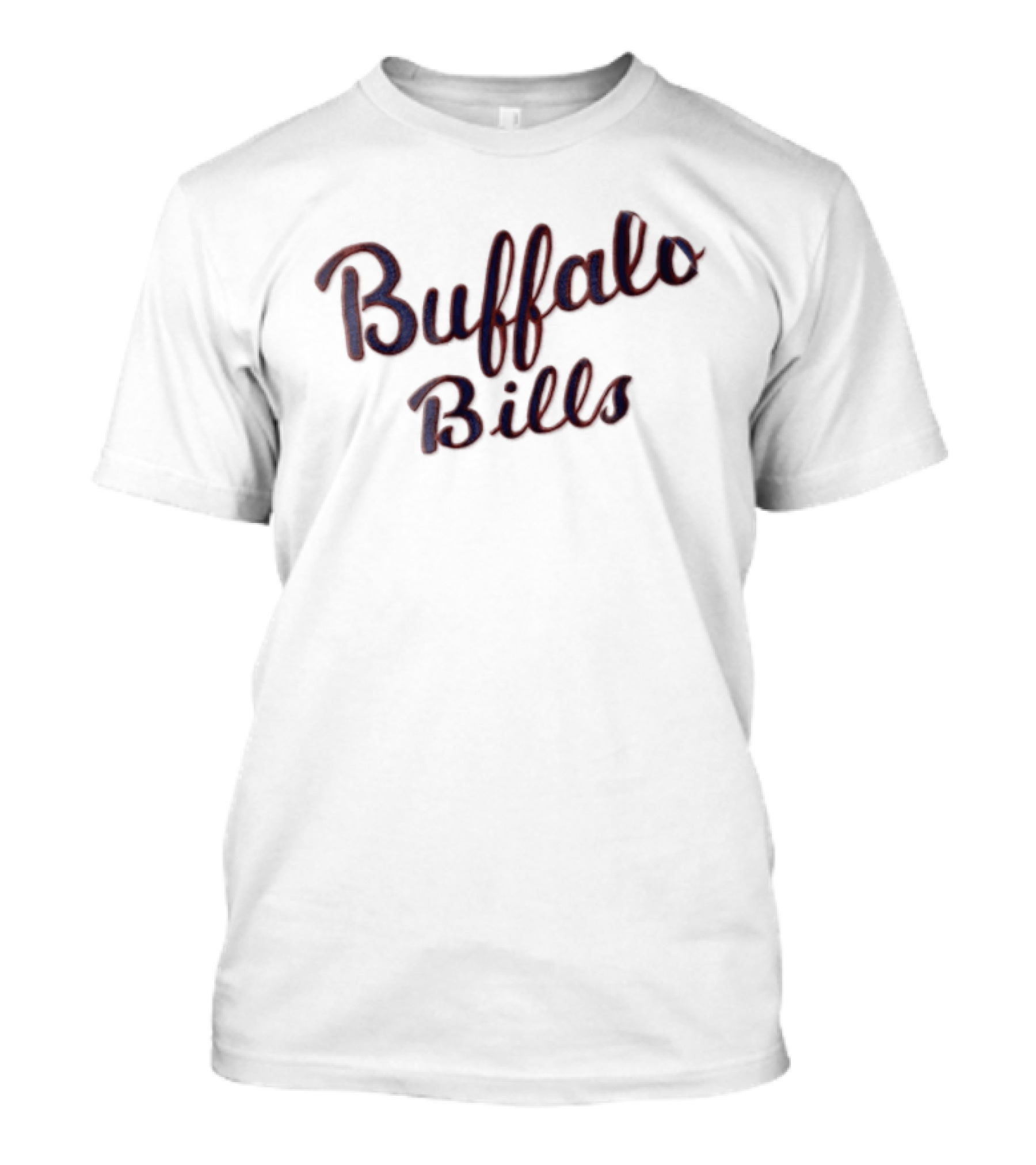 Buffalo Bills Script Text NFL Team Merchandise T-Shirt
