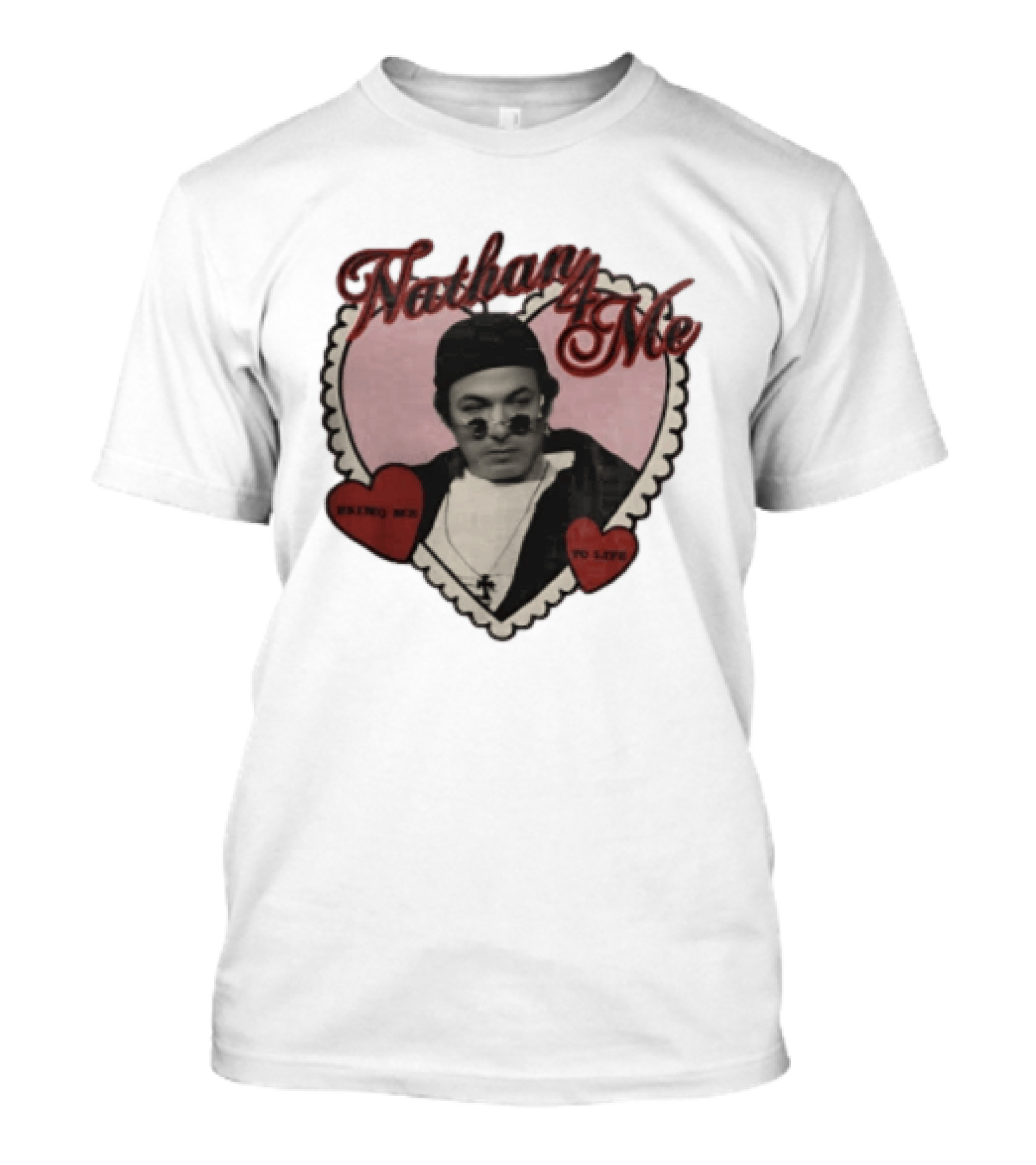 Nathan 4 Me Bring Me To Life Cockary Category Fielder Man Wearing Beanie T-Shirt