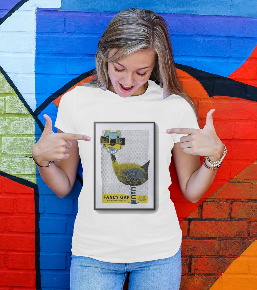FANCY GAP With Young Mister Flat Iron Greensboro NC October 1 2026 T-Shirt