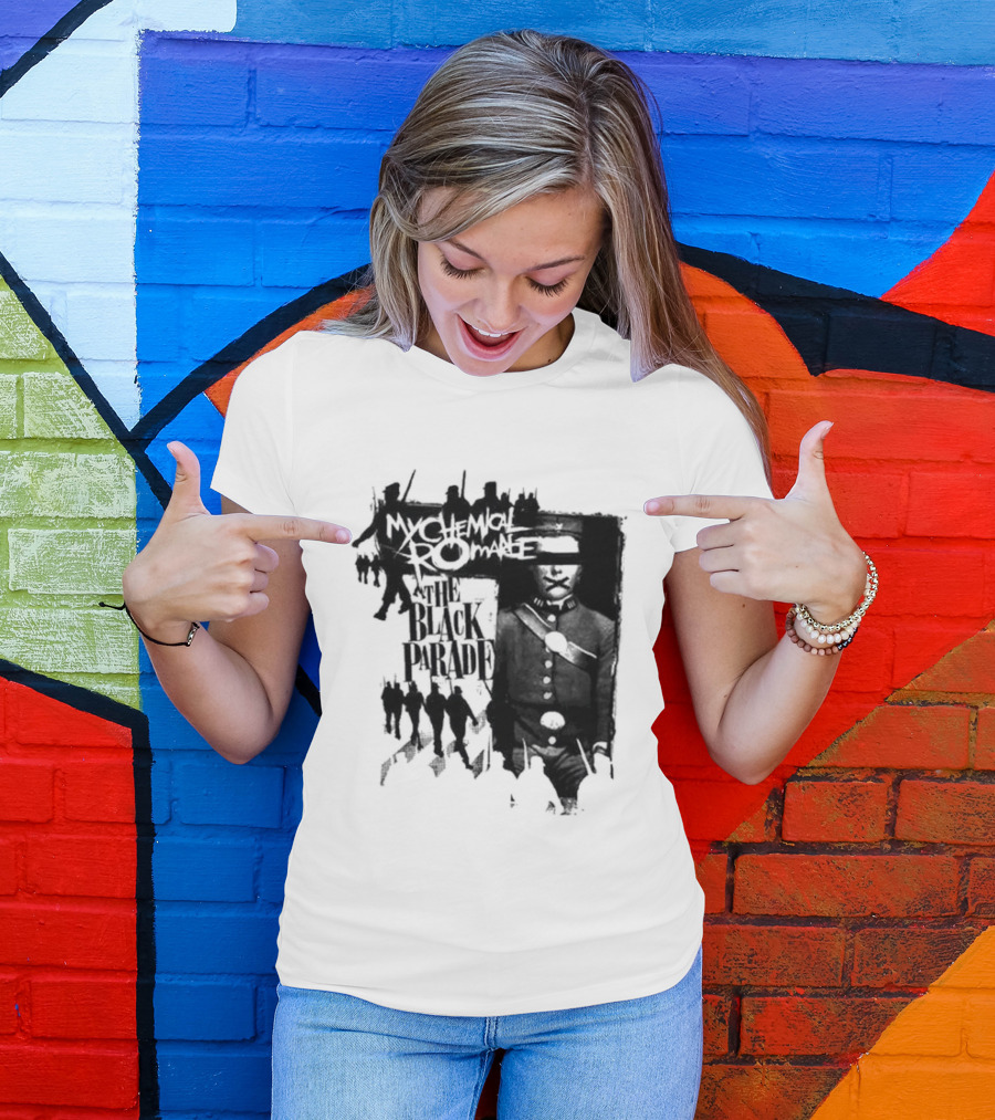 Original My Chemical Romance The Black Parade Warpath Limited Edition T-Shirt