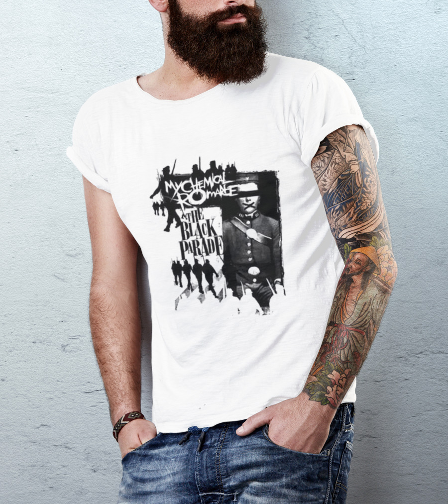 Original My Chemical Romance The Black Parade Warpath Limited Edition T-Shirt