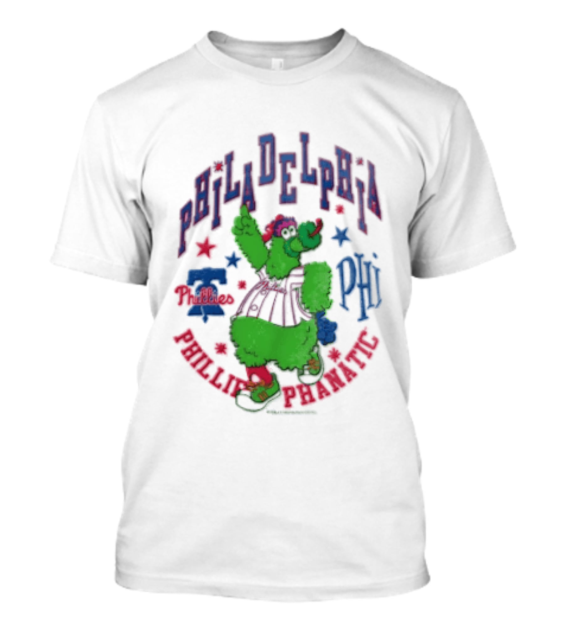 PHI Philadelphia Phillies Phillie Phanatic Mitchell Ness Nostalgia MLB T-Shirt