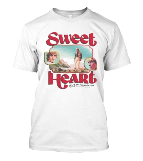 Lions Gate Store The Hunger Games Sunrise On The Reaping Sweetheart Vintage Style Scene T-Shirt