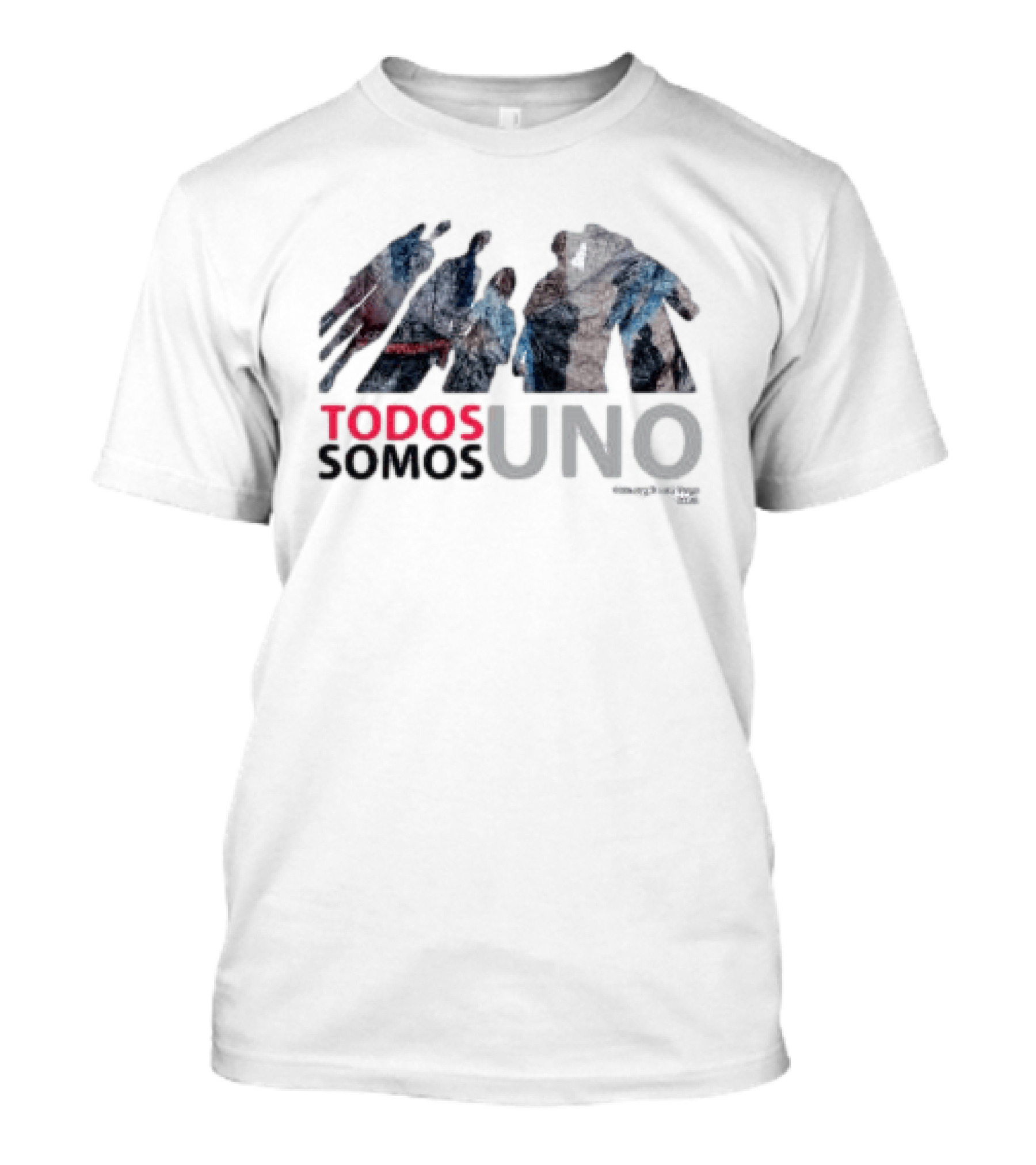 Todos Somos Uno Unity Peaceful Figures T-Shirt