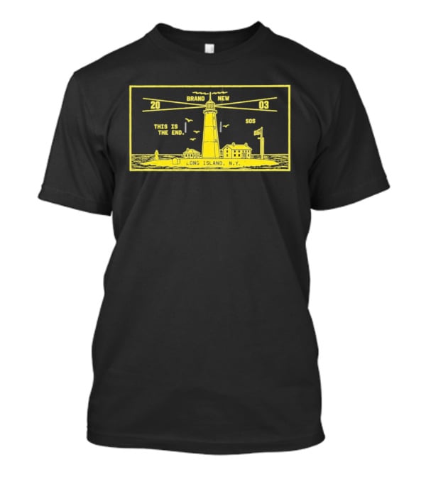 Brand New Lighthouse Long Island 2026 North American Tour This Is The End T-Shirt