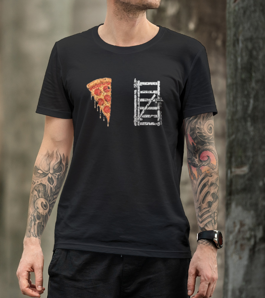 Pizza Slice And Gate Combo T-Shirt