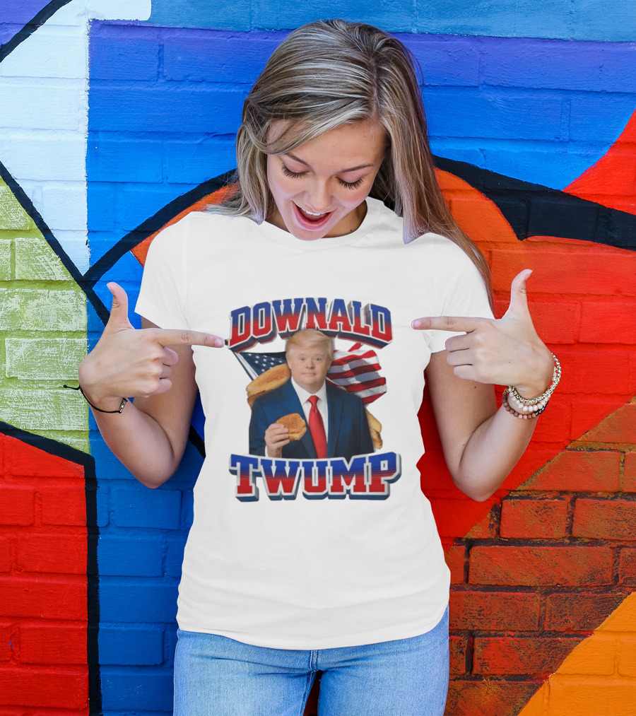 Downald Twump Grilled Cheese Sandwich Meme T-Shirt