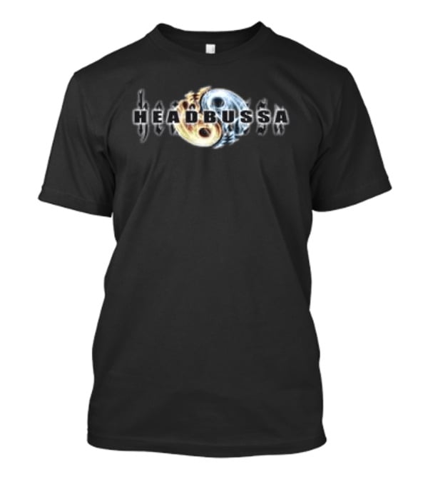 Daze Store Headbussa Ying Yang Shaka Wave T-Shirt