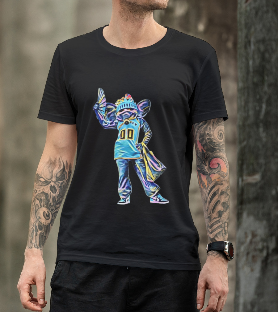 Ellie The Elephant Statue Of Liberty New York Basketball Team T-Shirt