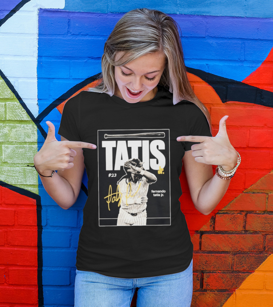 Fernando Tatis Jr #23 Bat Flip San Diego Padres Tatis Jr T-Shirt
