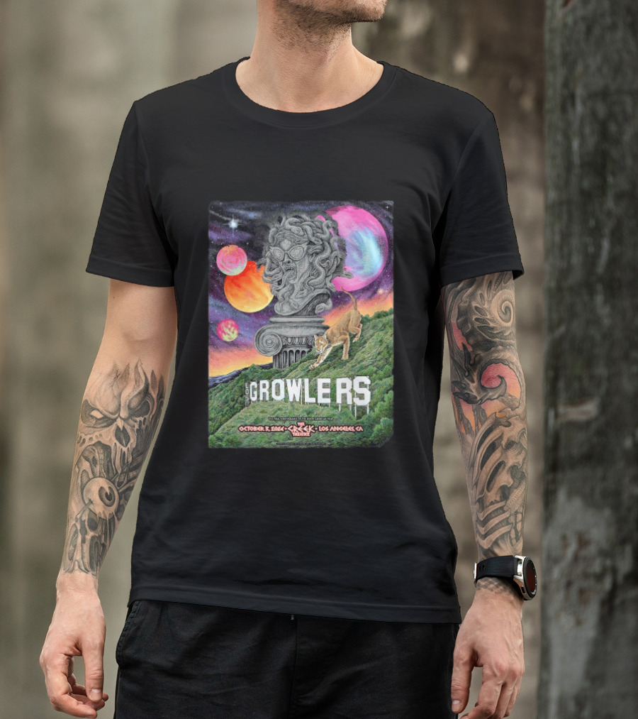 The Growlers Tour 2026 The Greek Theatre Los Angeles CA October 3 T-Shirt