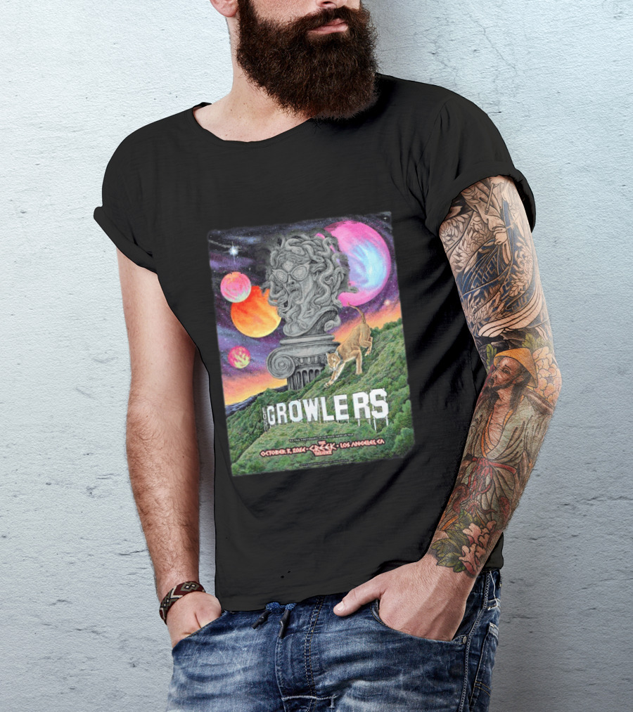 The Growlers Tour 2026 The Greek Theatre Los Angeles CA October 3 T-Shirt