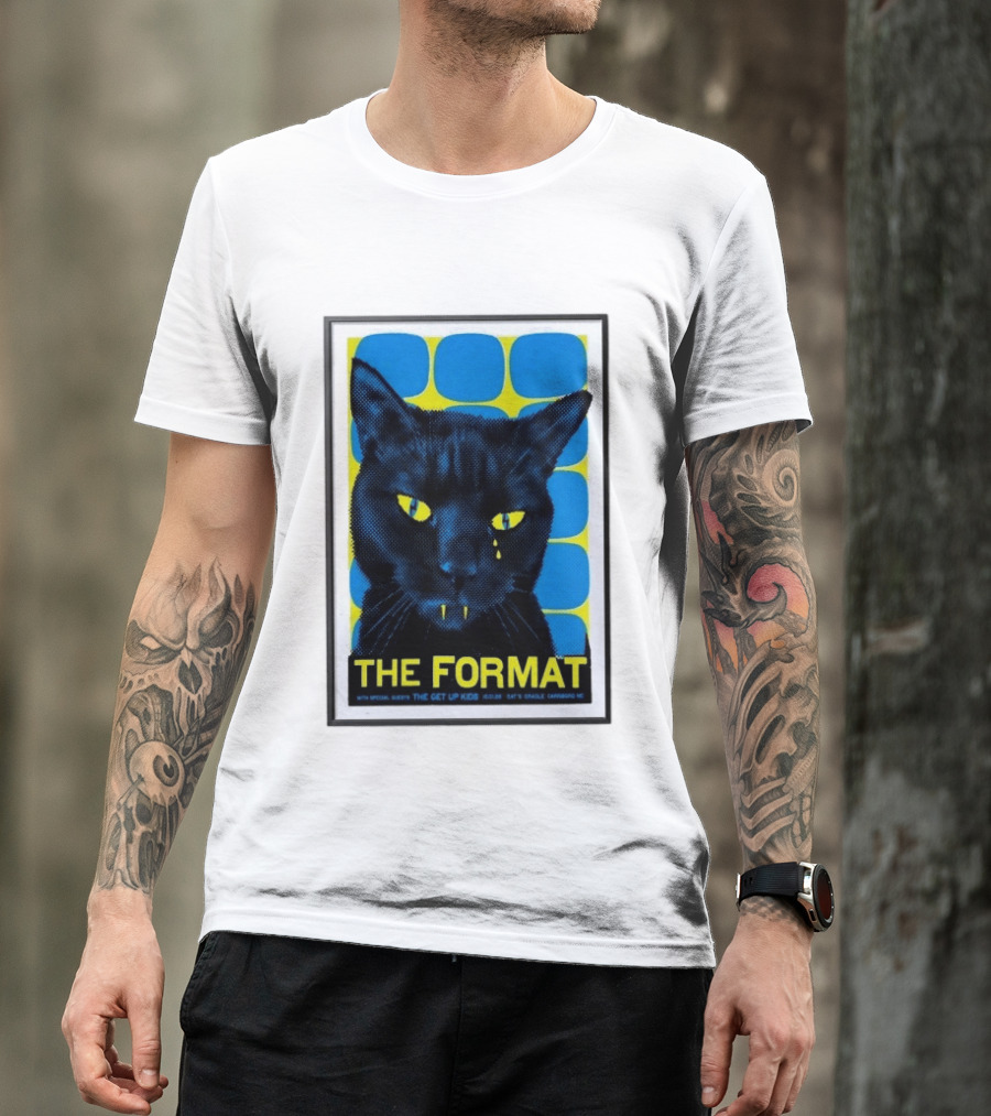 The Format With The Get Up Kids Cat's Cradle Carrboro NC 2026 Tour T-Shirt