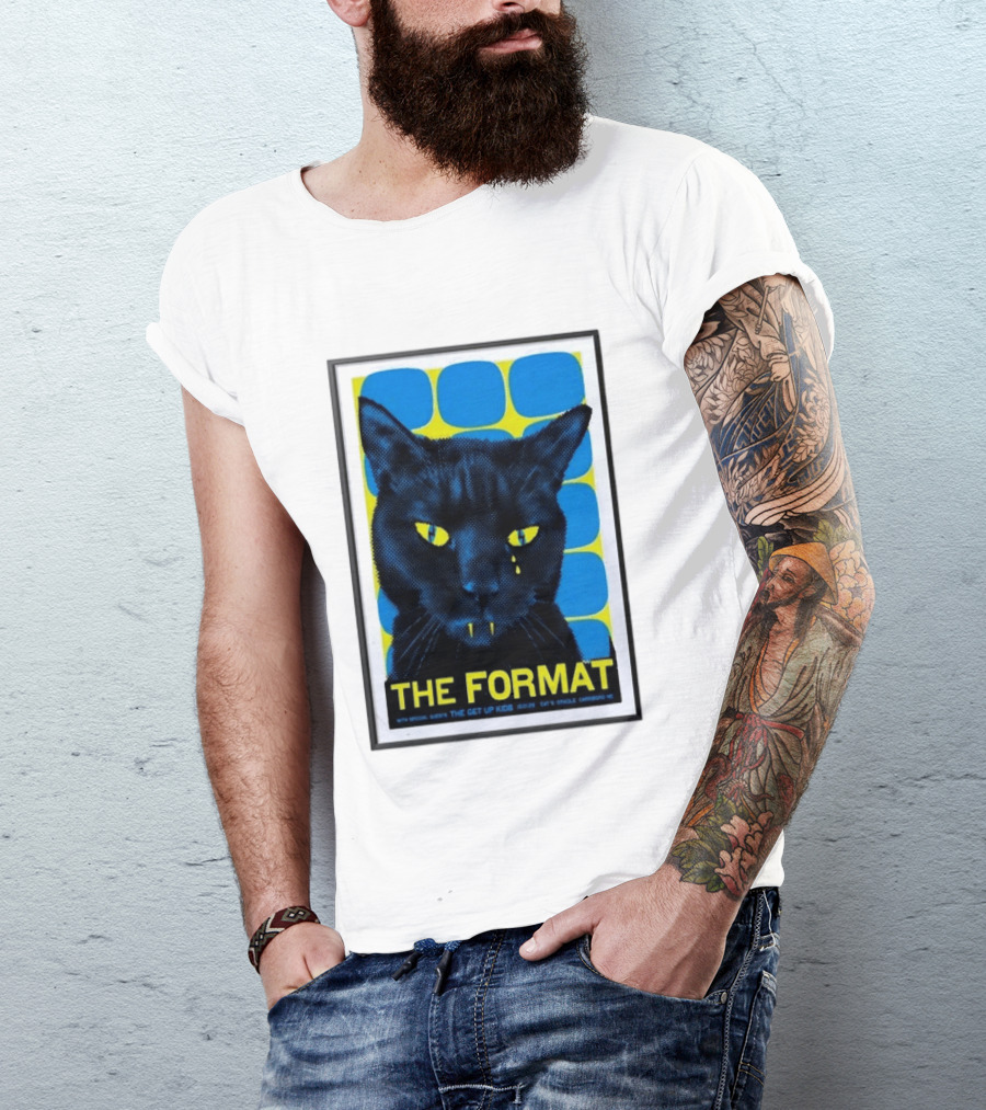 The Format With The Get Up Kids Cat's Cradle Carrboro NC 2026 Tour T-Shirt