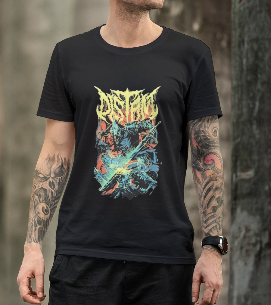 Distant Witchking Epic Battle Sword And Sorcery Fantasy T-Shirt