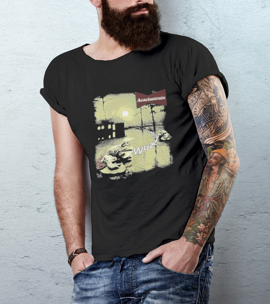 Acacia Strain Wuzza Bud Frog Vintage Humor T-Shirt