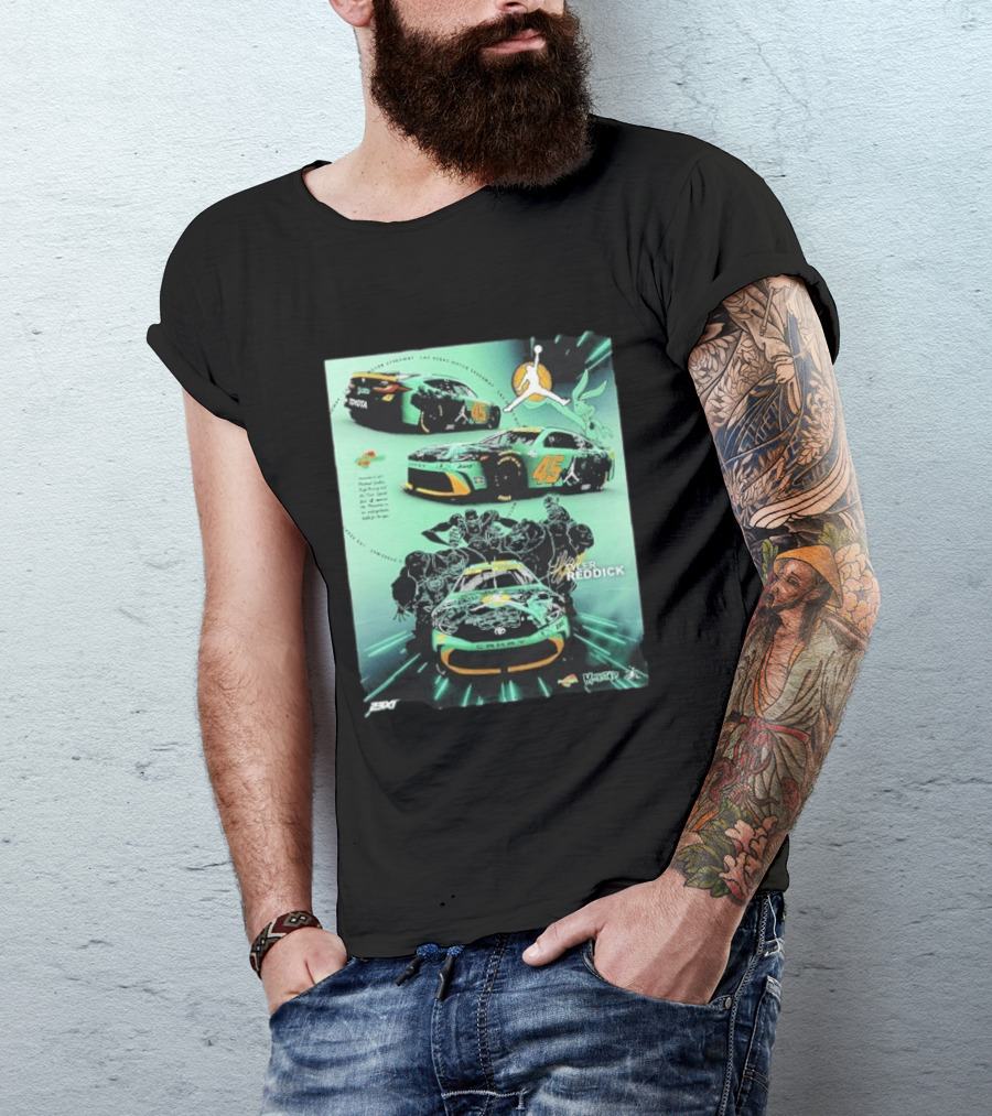 Tyler Reddick 45 Camry Jordan Monstars Las Vegas Racing T-Shirt