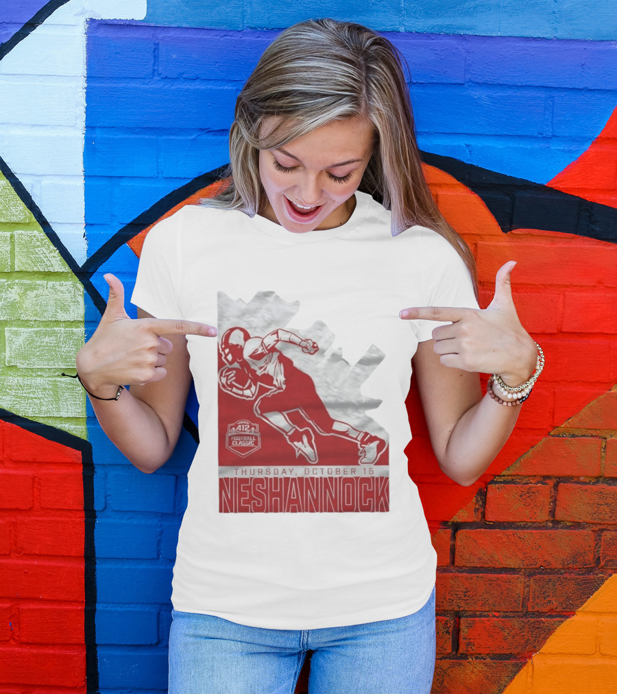 412 Football Classic Neshannock Thursday October 15 T-Shirt