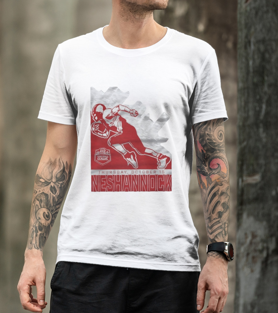 412 Football Classic Neshannock Thursday October 15 T-Shirt