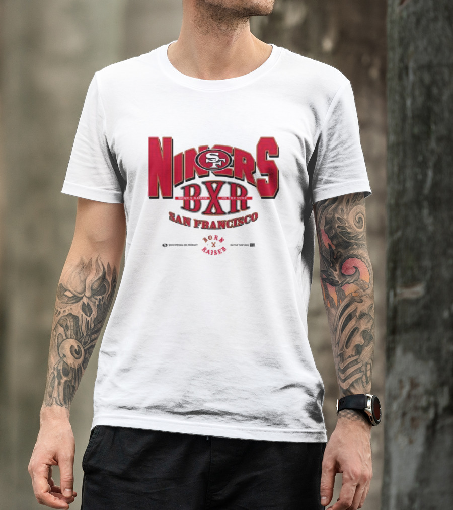 Born X Raised San Francisco 49ers Niners BXR Collaboration T-Shirt