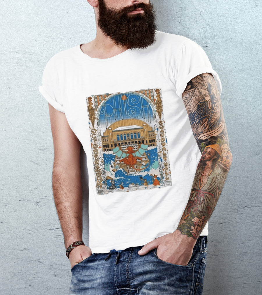 Phish October 2026 Atlantic City Jim Whelan Boardwalk Hall LE T-Shirt